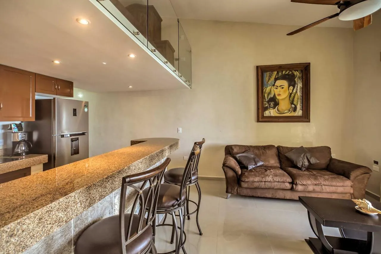 Apartment Oceanfront Cancun Condo In All Ritmo Resort