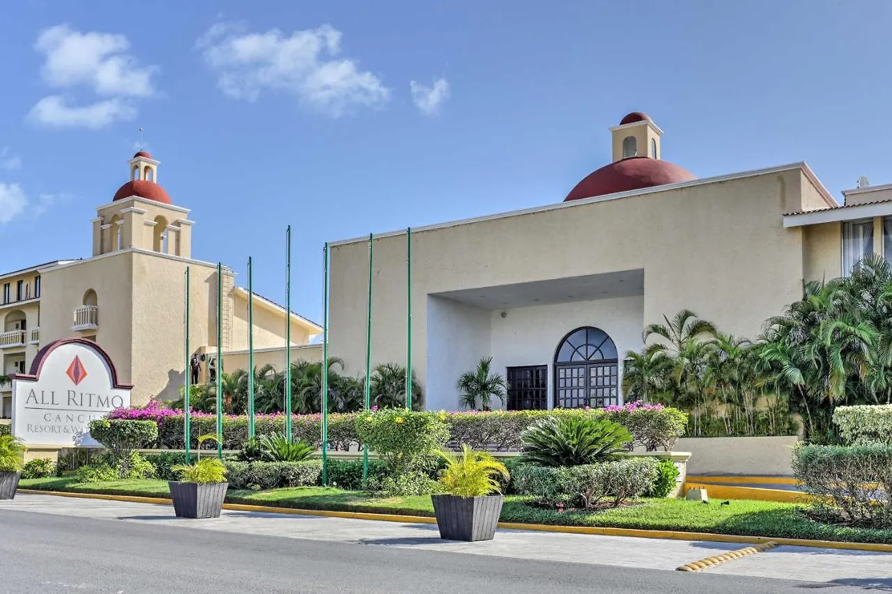 Oceanfront Cancun Condo In All Ritmo Resort